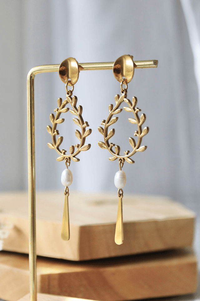 Boucles d’oreilles Sylve éternelle 