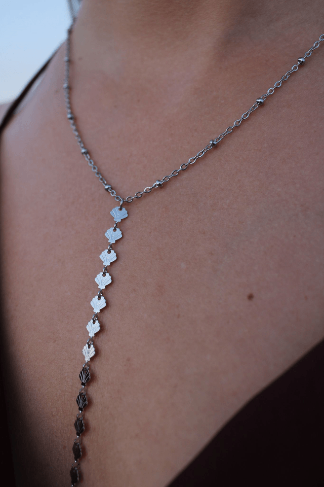 Collier cascade coquillages 