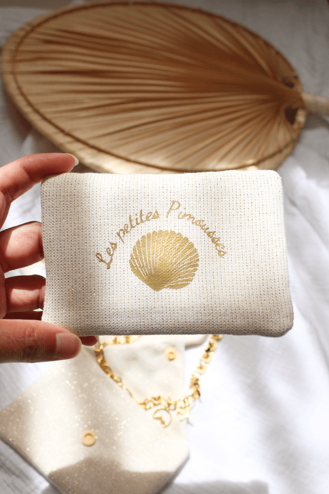 Pochette à bijoux artisanale - petite 