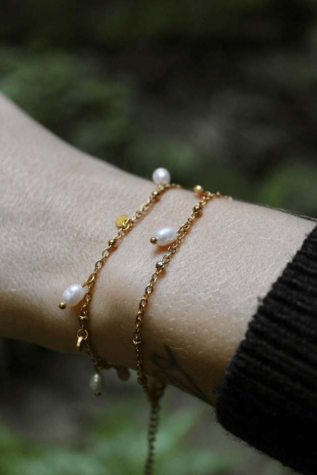 Bijou 2 en 1 - perles d’eau douce 