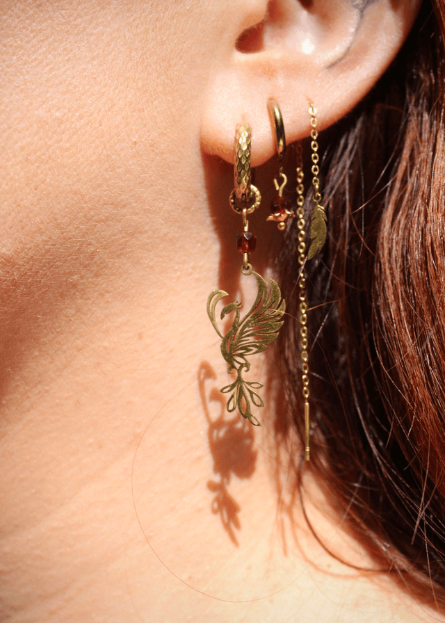 Boucles d’oreilles Phœnix 