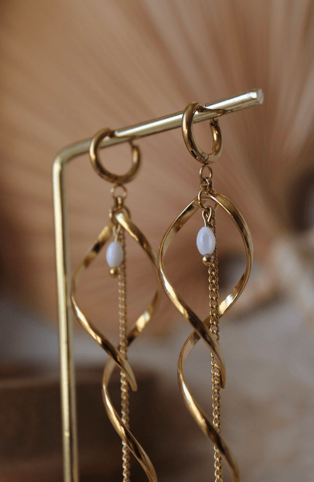 Boucles d’oreilles Tourbillon céleste 