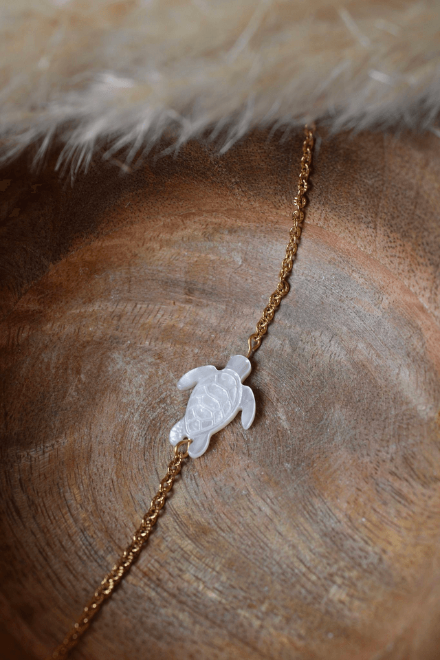 Bracelet tortue nacré 