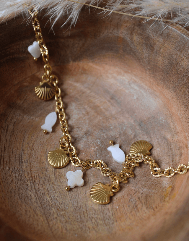 Bracelet de cheville Azur