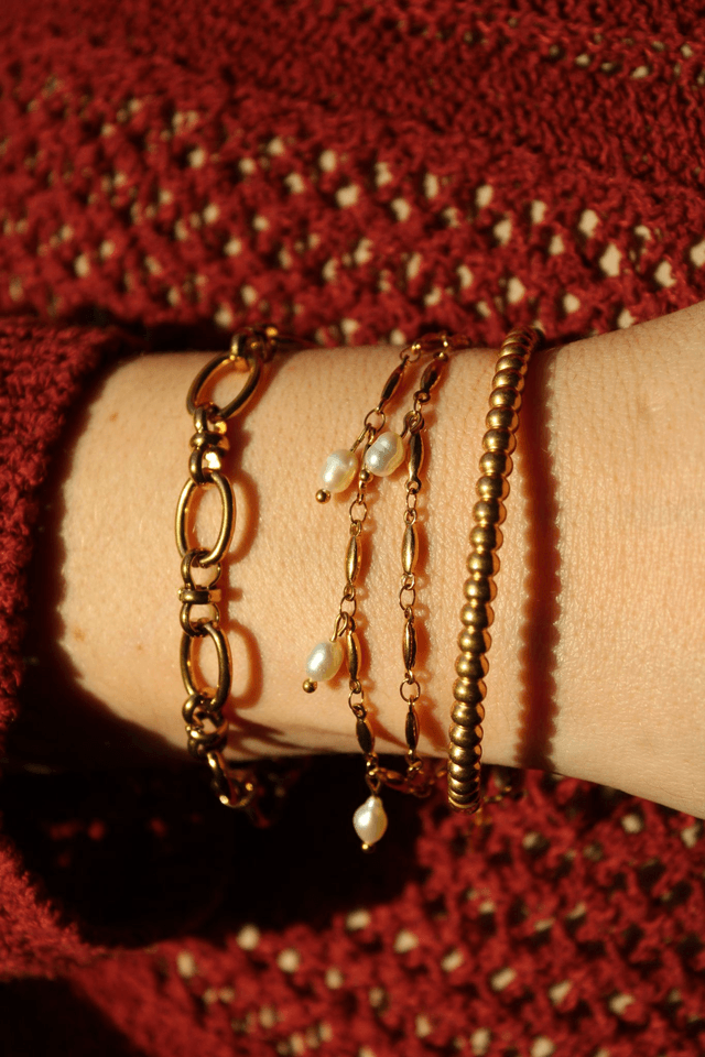 Bracelet Jonc Personnalisable - Acier  Doré ou Argenté