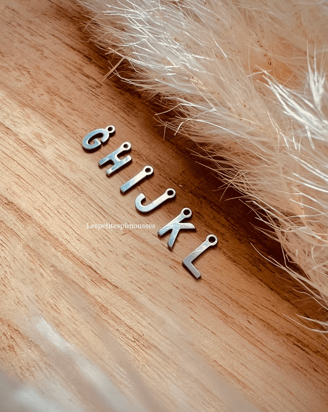 Lettres pour personnalisation 