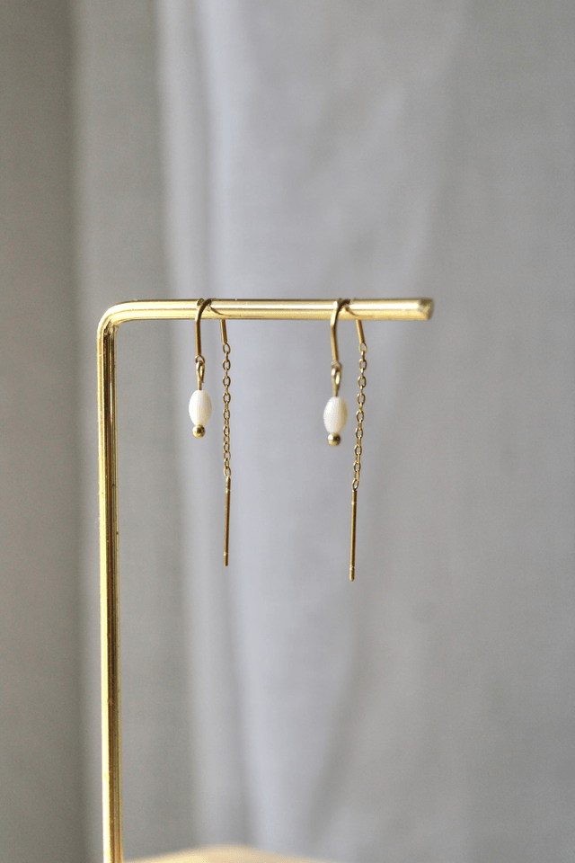 Boucles d’oreilles Coquillage légères 