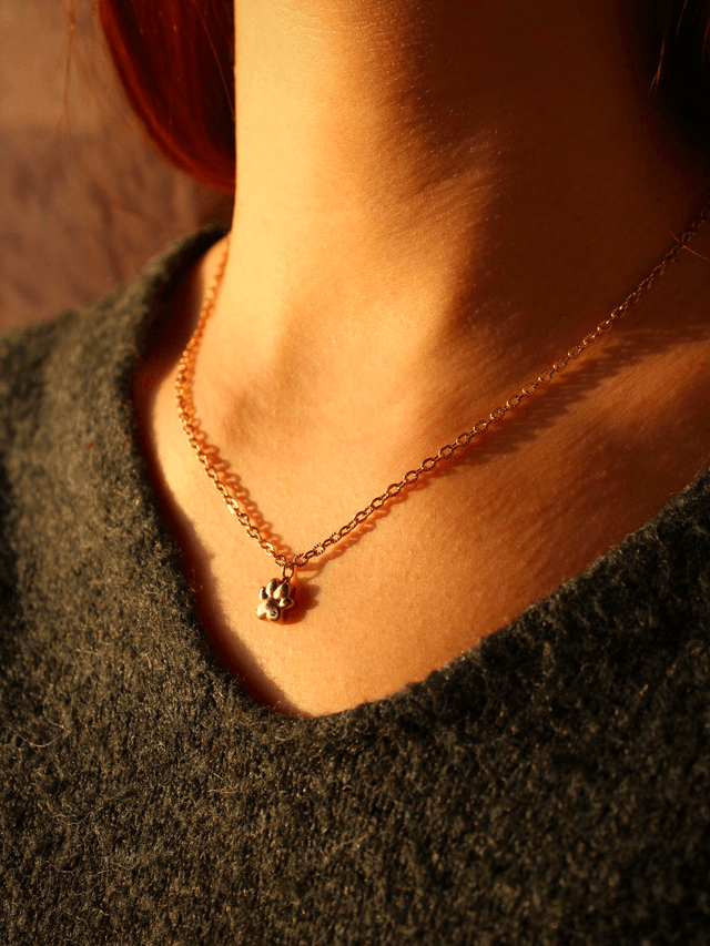 Collier amour à 4 pattes