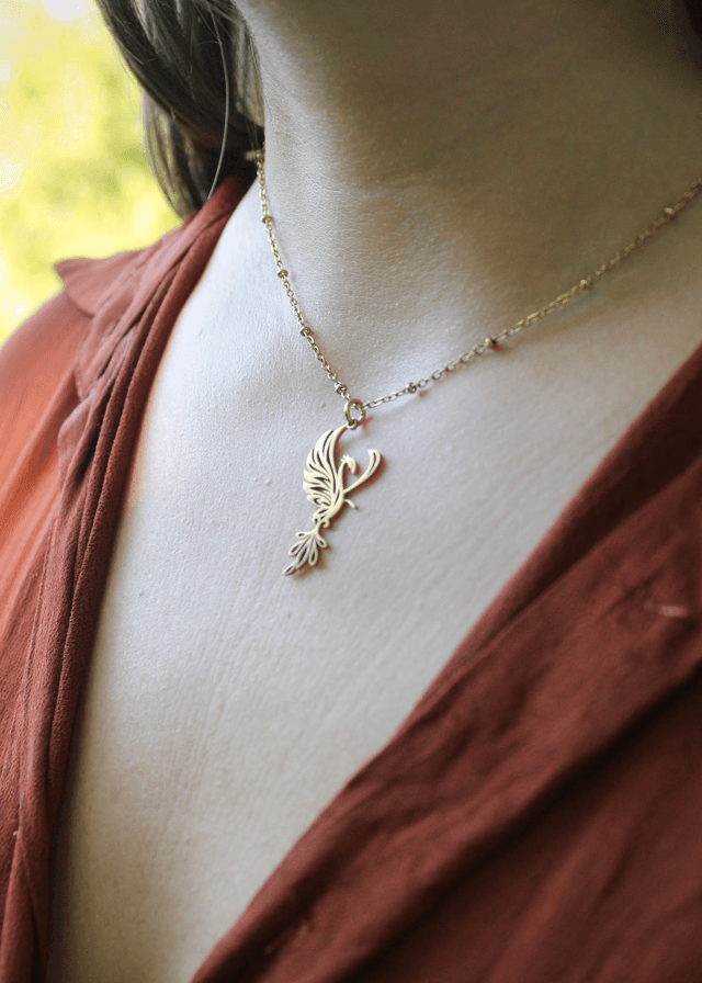 Collier Phœnix - magique 