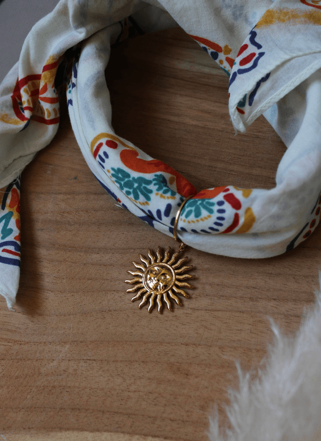 Pendentifs bijoux pour foulard 