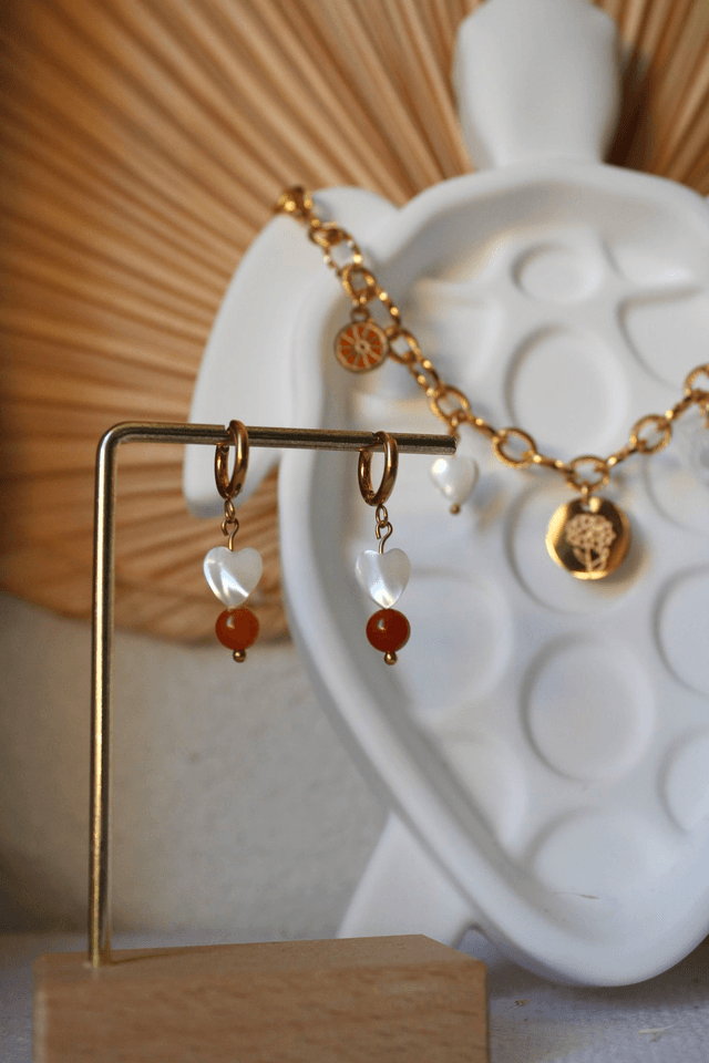 Boucles d’oreilles Amaryllis