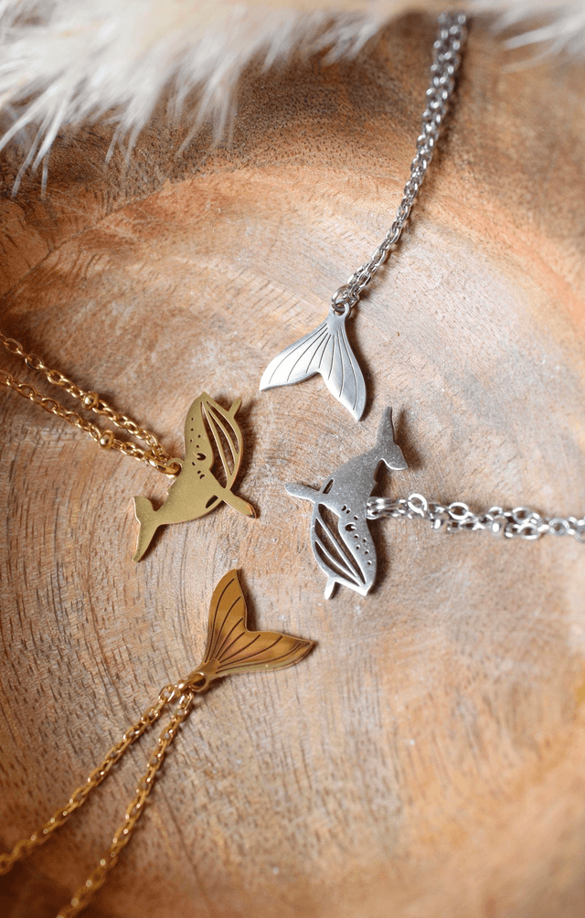 Bracelet de cheville baleine