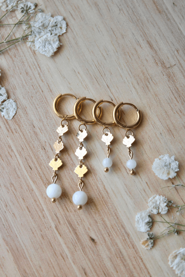 Boucles d’oreilles Coquillages 