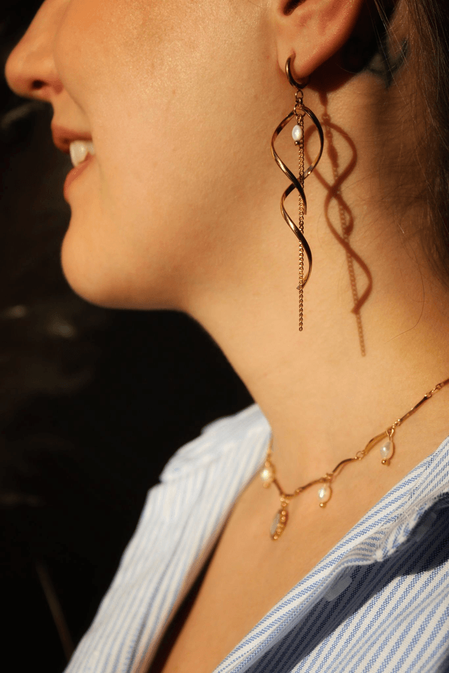 Boucles d’oreilles Tourbillon céleste 