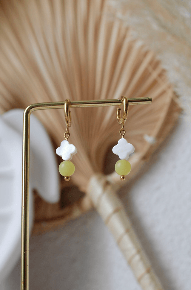 Boucles d’oreilles lucky Green 