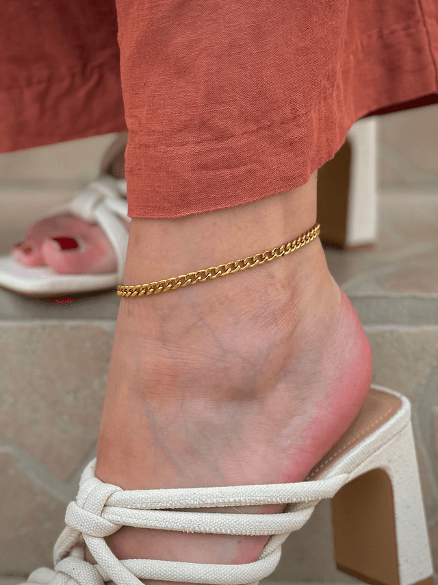 Bracelet de cheville maille 