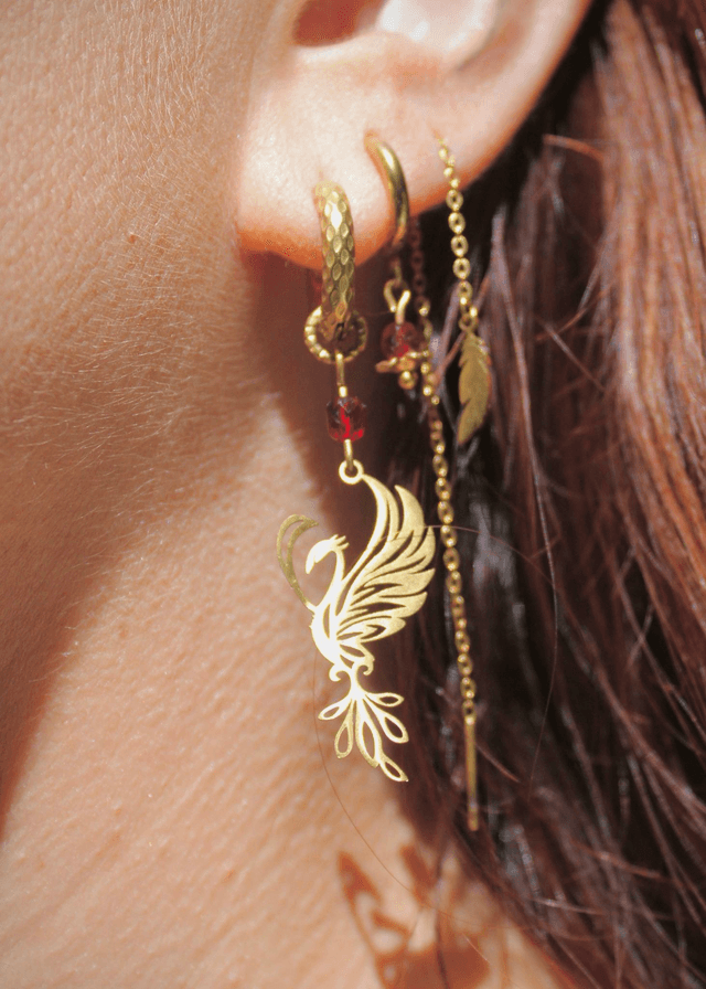 Boucles d’oreilles Phœnix 