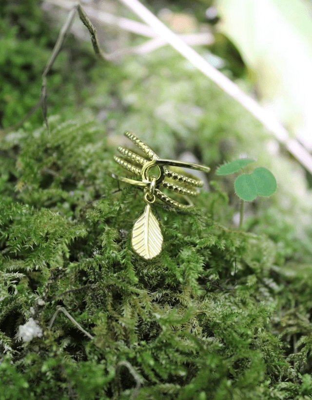 Bague Feuille