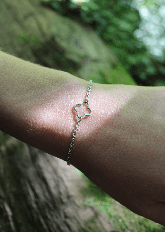 Bracelet Trèfle - porte bonheur 