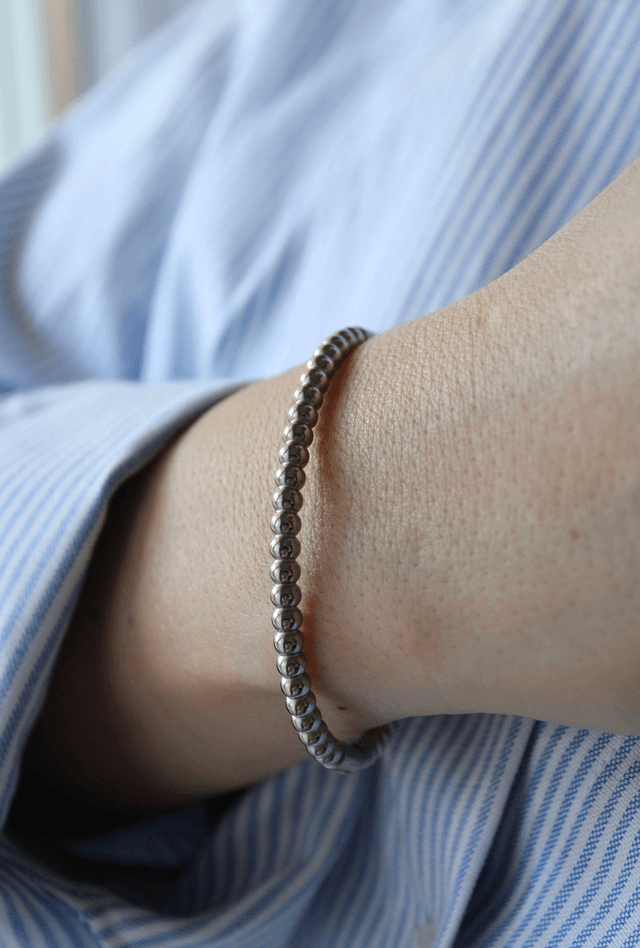Bracelet Jonc Personnalisable - Acier  Doré ou Argenté