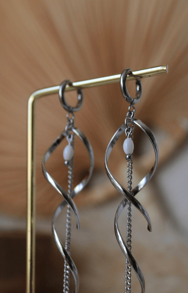Boucles d’oreilles Tourbillon céleste 