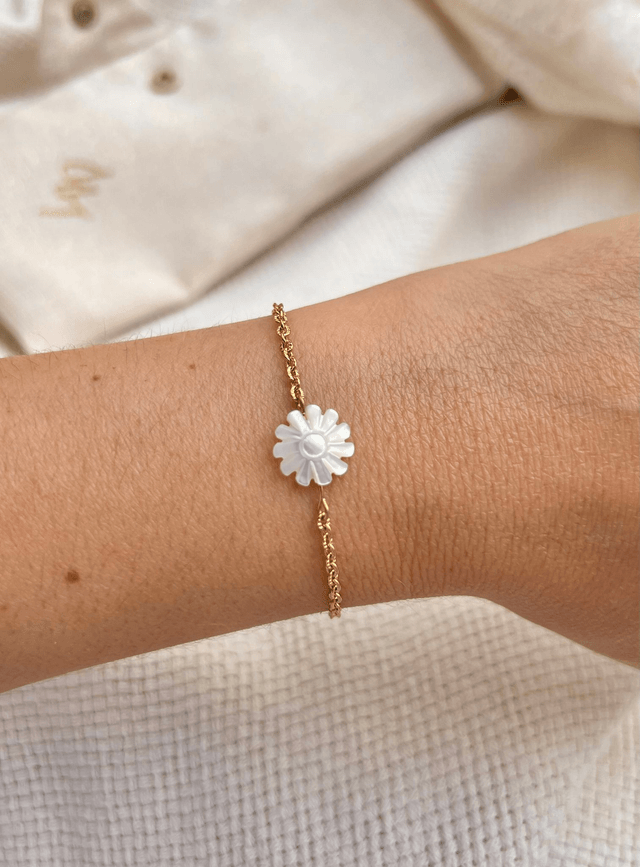 Bracelet Soleil nacré 
