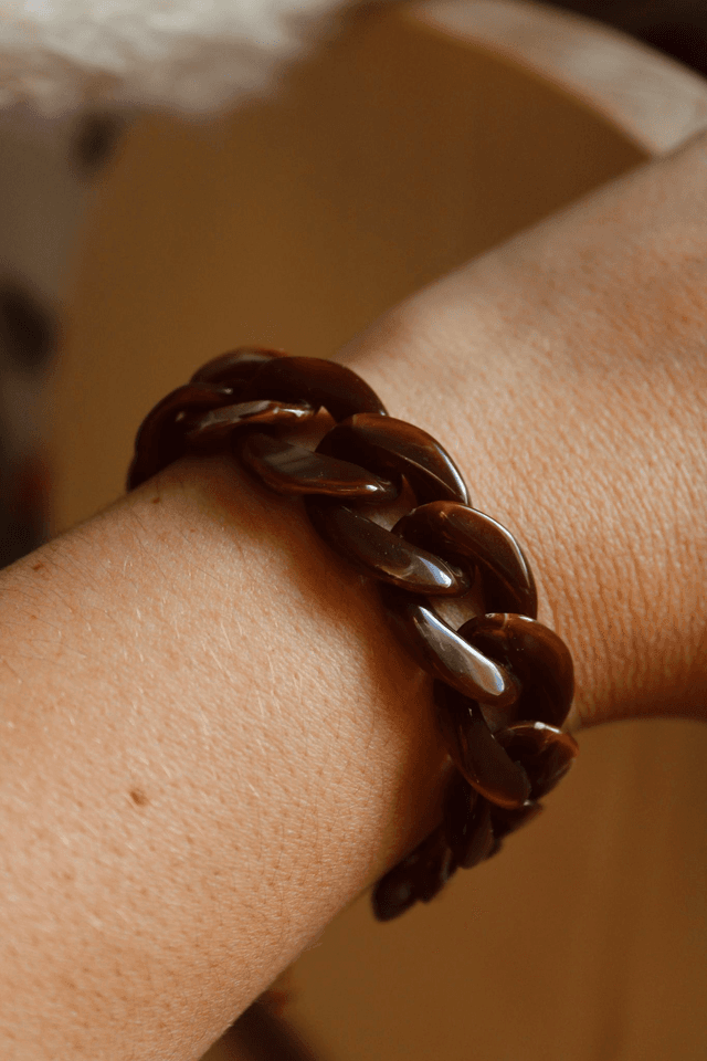 Bracelet chocolat - maxi 