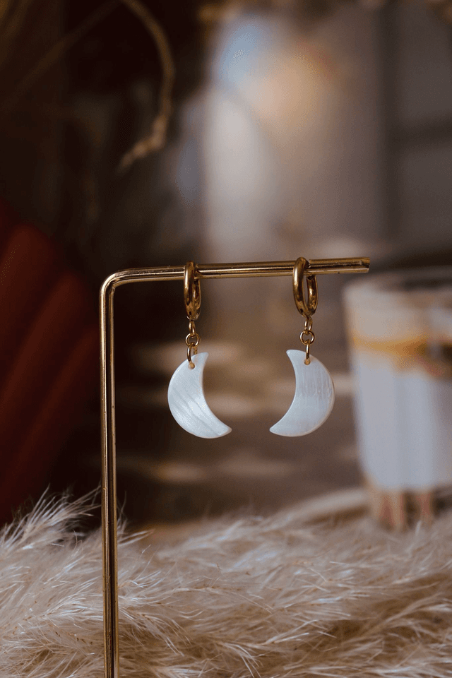 Boucles d’oreilles Moon 