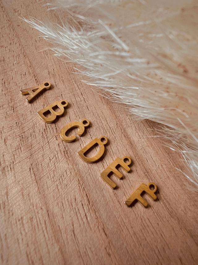 Lettres pour personnalisation 