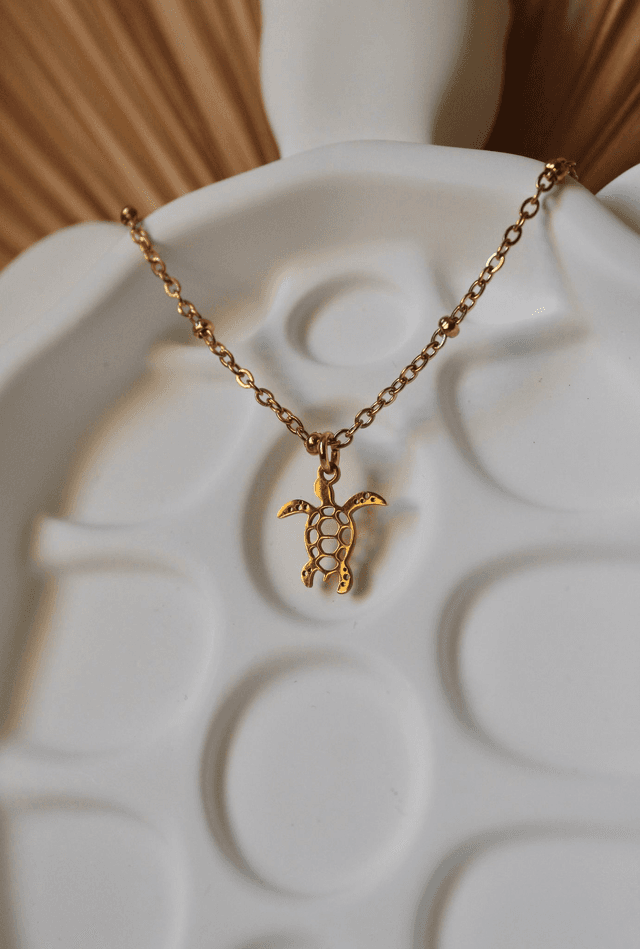 Bracelet de cheville tortue 