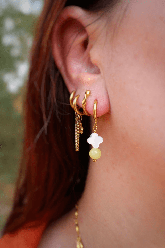 Boucles d’oreilles lucky Green 