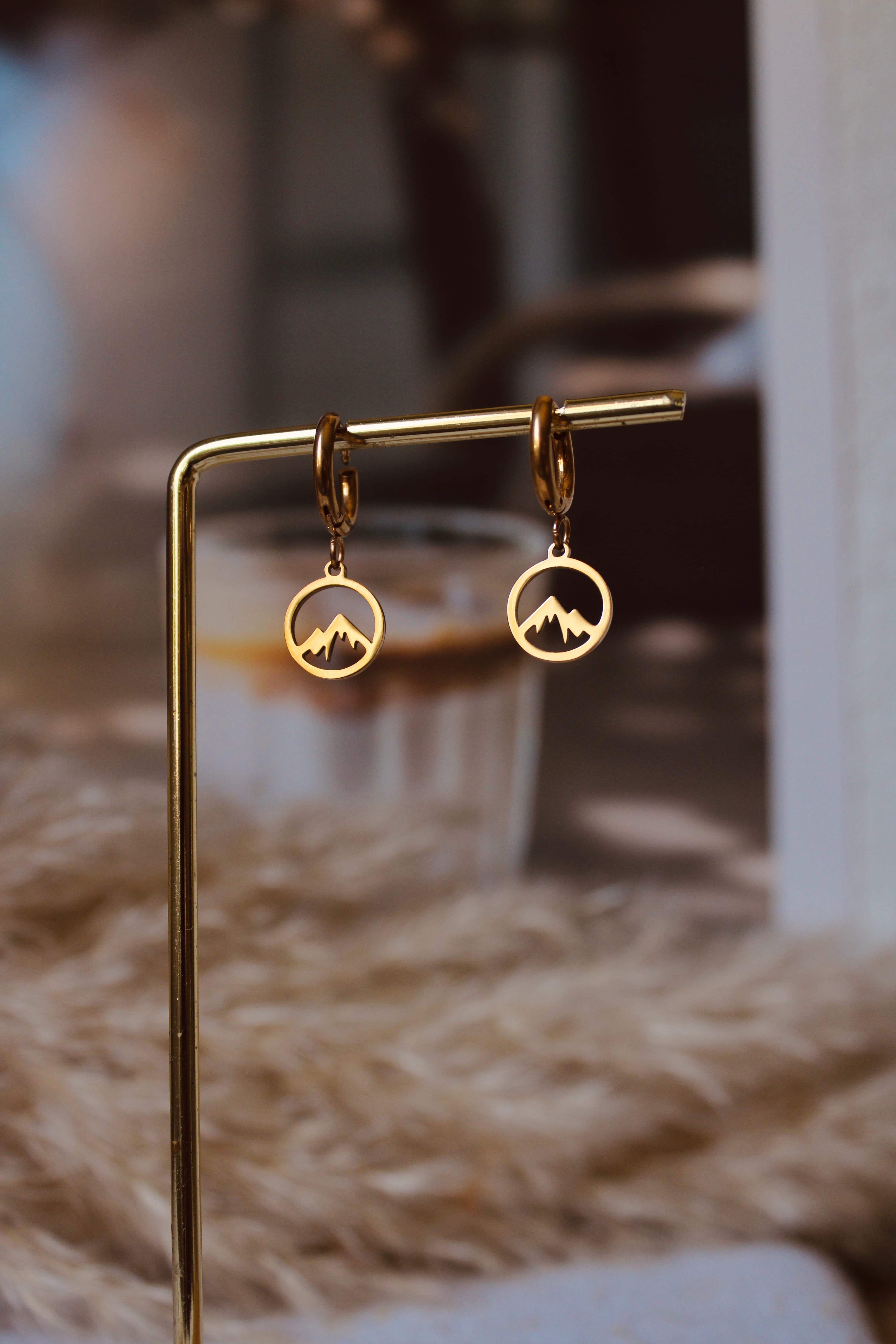 Boucles d’oreilles Montagnes